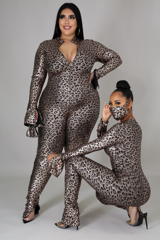 Follow Me Leopard Jumpsuit