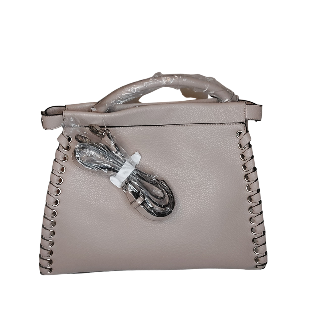 Light Taupe Satchel