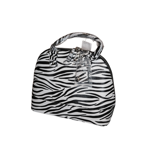 Zebra Dome Satchel